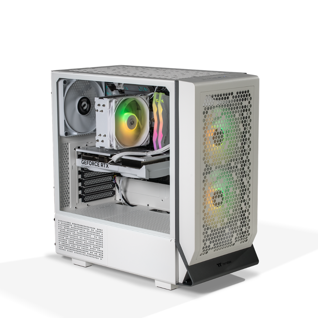 Thermaltake Infinity PRO V6 Snow Gaming Desktop PC (Intel 14600KF / RTX 5070 / 32GB RAM)