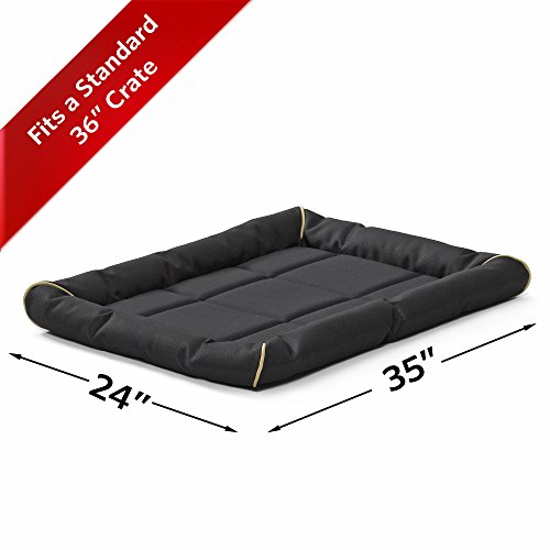 CAMA PARA PERROS ULTRA RUGOSA MAXX 36 -' NEGRO