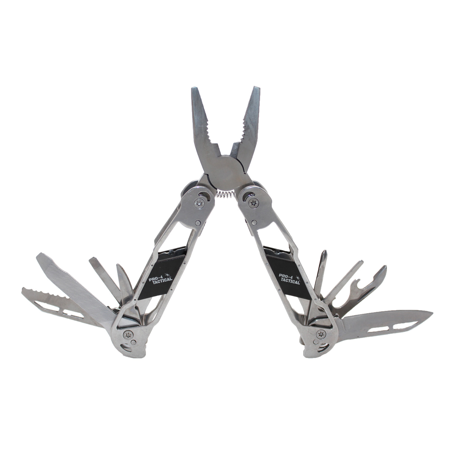 Pro-4 Power Tactical 12-in-1 Multi-Tool Pliers With Bonus Carrying Case