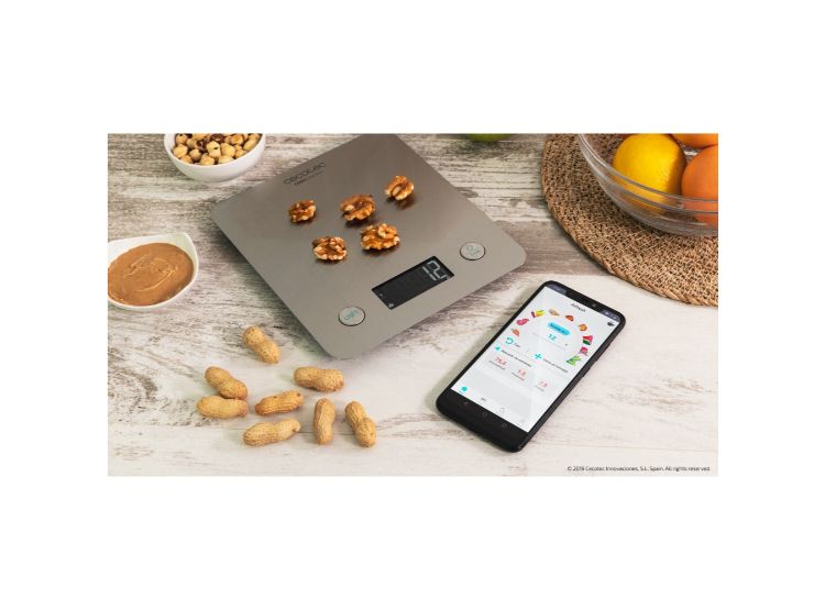 BÁSCULA DE COCINA CECOTEC COOK CONTROL 10000 CONNECTED CON APP