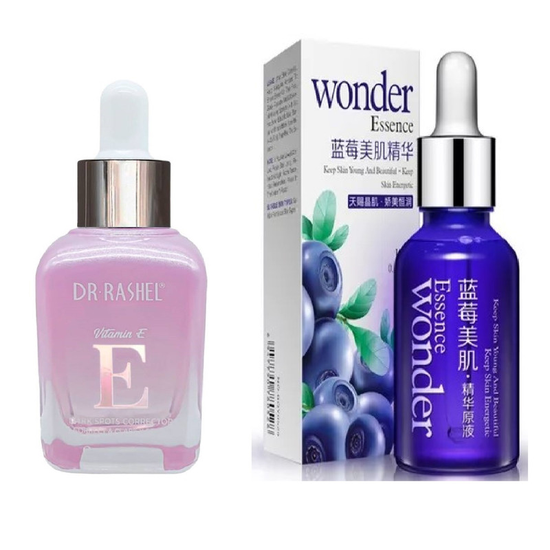 SERUM VITAMINA E - DR RASHEL + SERUM BLUEBERRY - BIOAQUA