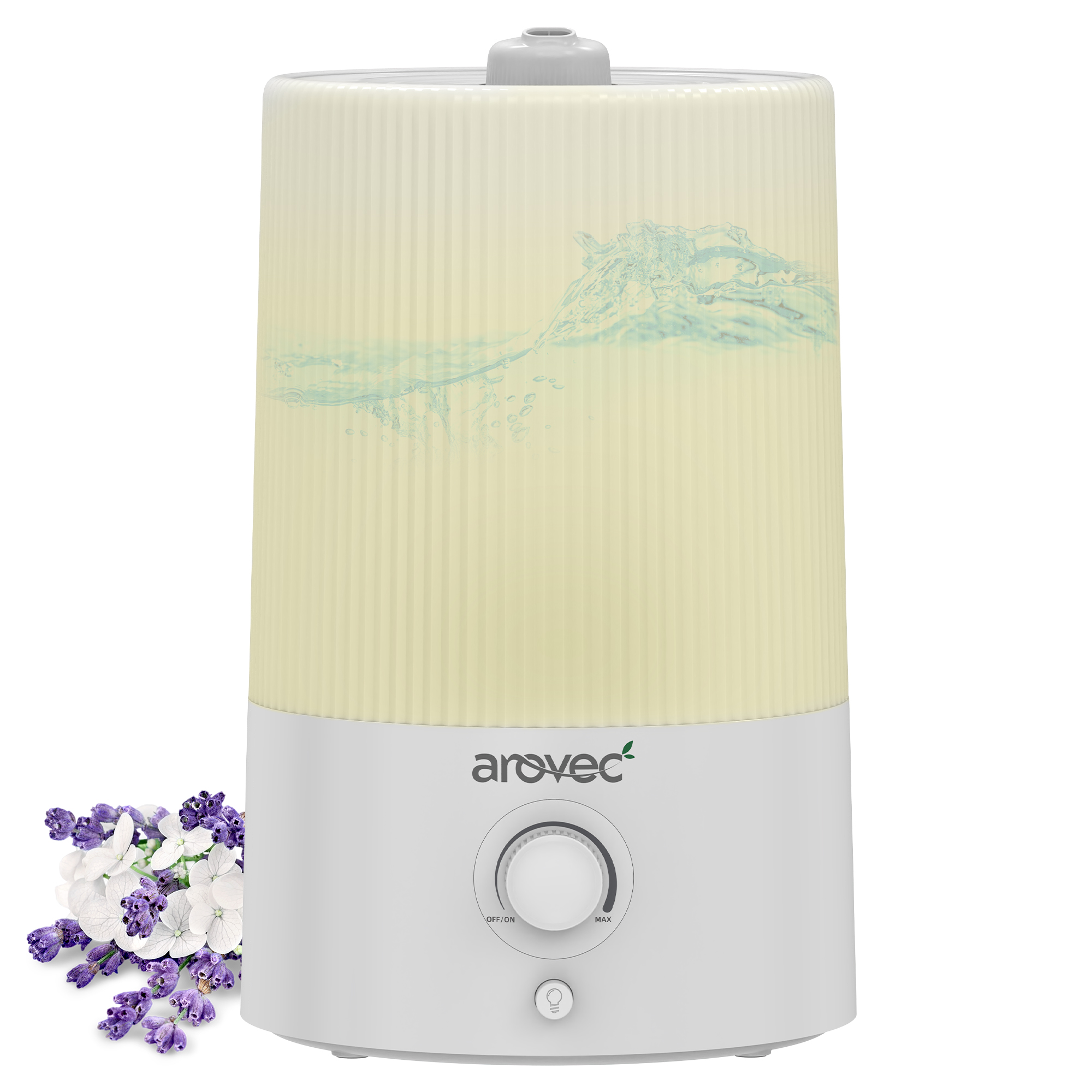 AROVEC Humidifier & Aroma Diffuser, 4.5L Cool Mist, 40m² for Bedroom