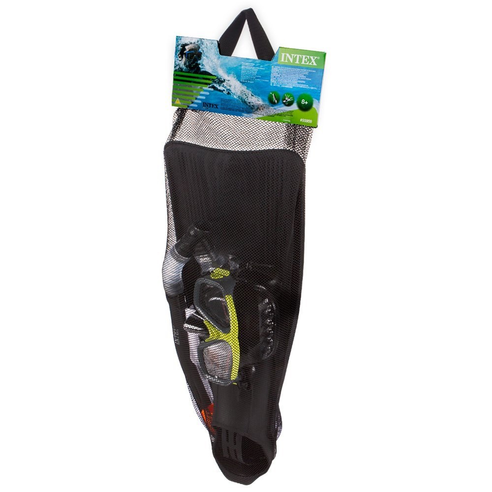 INTEX - SNORKEL SET DE BUCEO CON ALETA