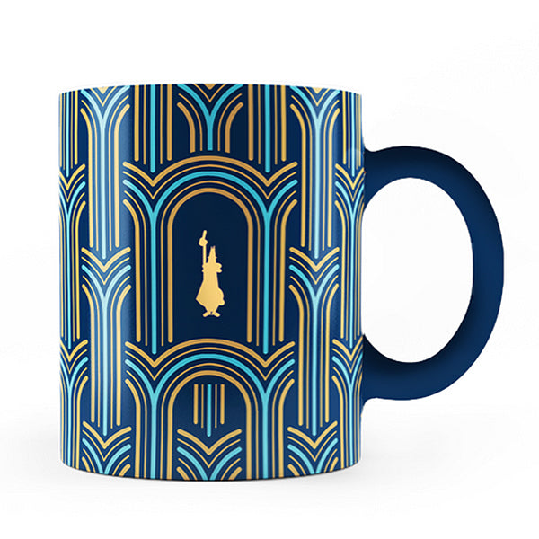Bialetti Deco Glamour Coffee Mug - Blue