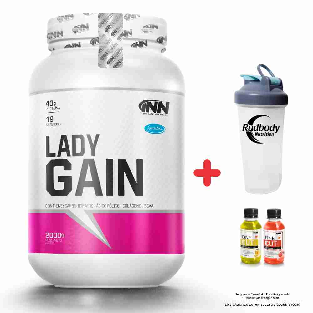 INNOVATE NUTRITION LADY GAIN 2 KG. CHOCOLATE + SHAKER