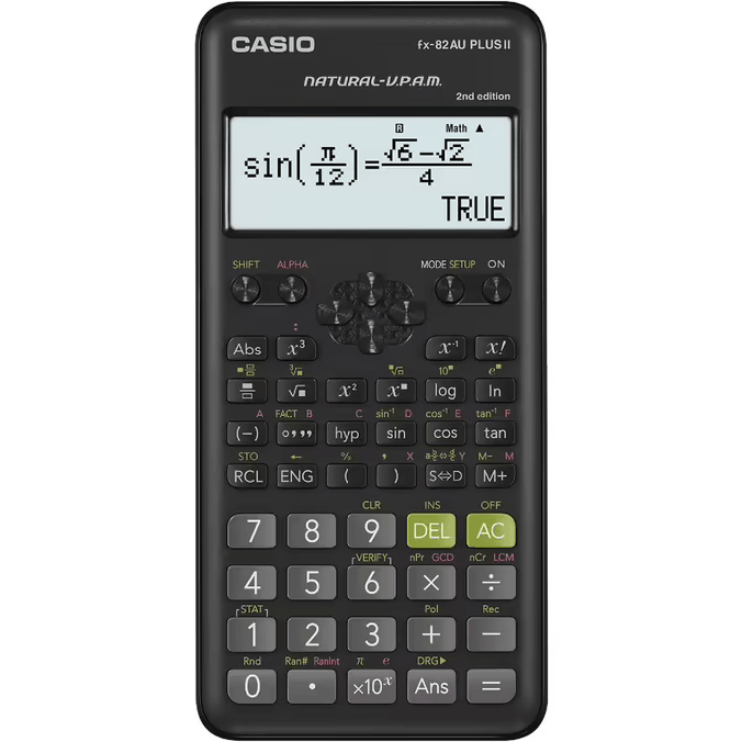 Casio FX-82AU PLUS II 2nd Edition Scientific Calculator
