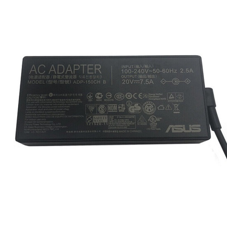 CARGADOR ASUS 20V 7.5A  150W  (6.0*3.7)