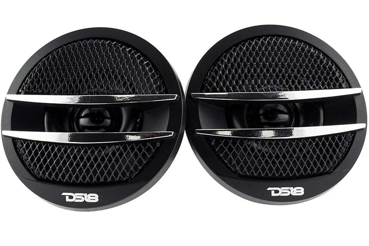 DS18 TX1S 1.38" Dome Tweeter 25 Watts (Silver)