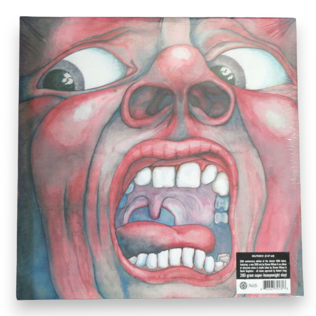 DISCO DE VINILO IN THE COURT OF THE CRIMSON KING DE KING CRIMSON - 50 ANIVERSARIO