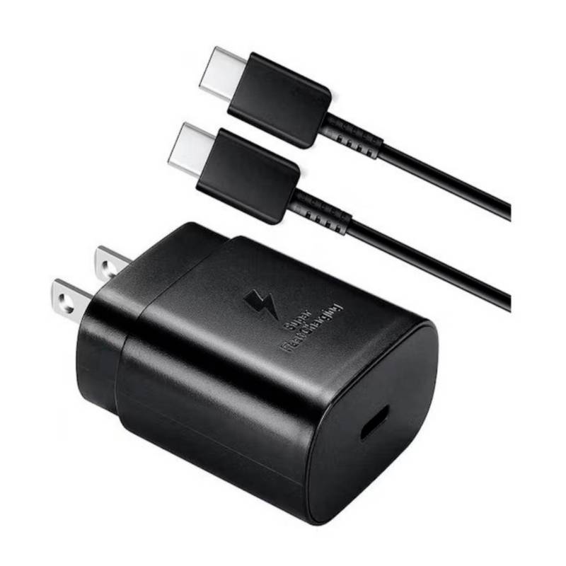 CARGADOR SAMSUNG 25W CARGA SÚPER RÁPIDA ADAPTADOR USB-C