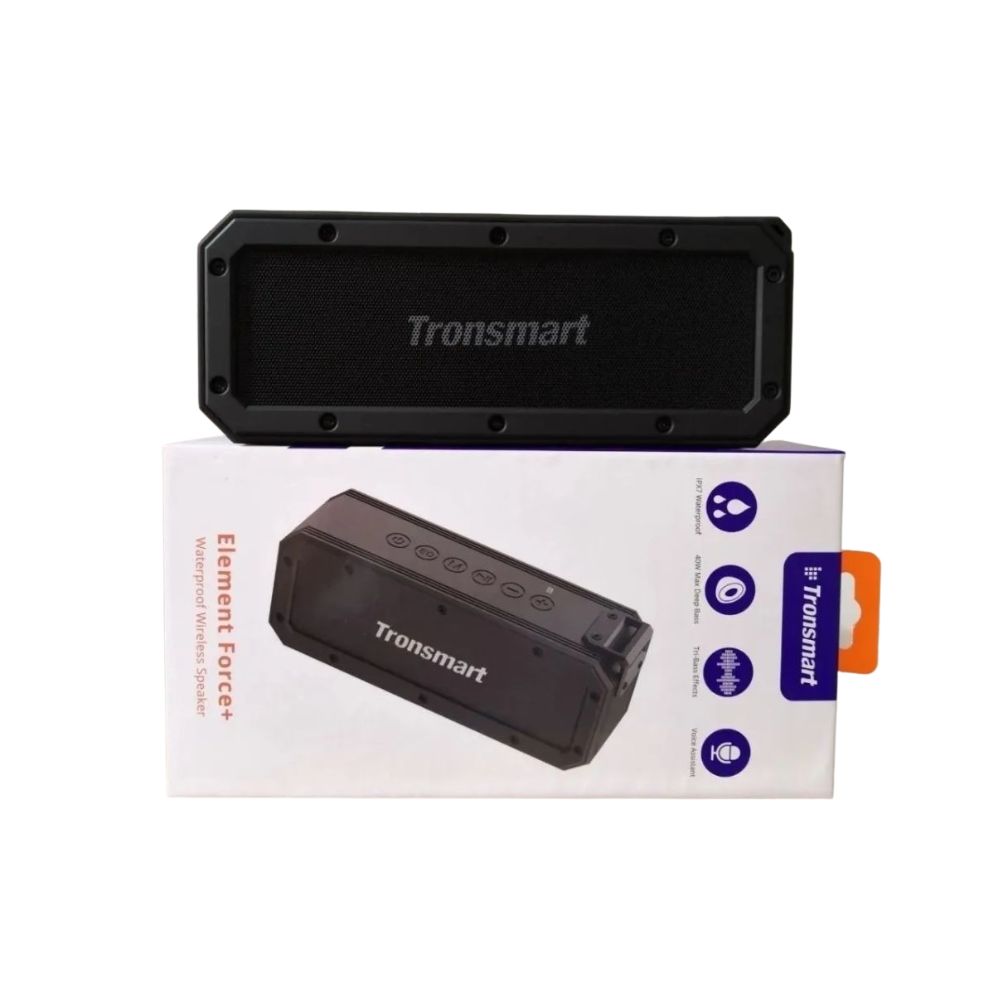 PARLANTE TRONSMART ELEMENT FORCE+ PLUS RESISTENTE AL AGUA IPX7 COLOR NEGRO