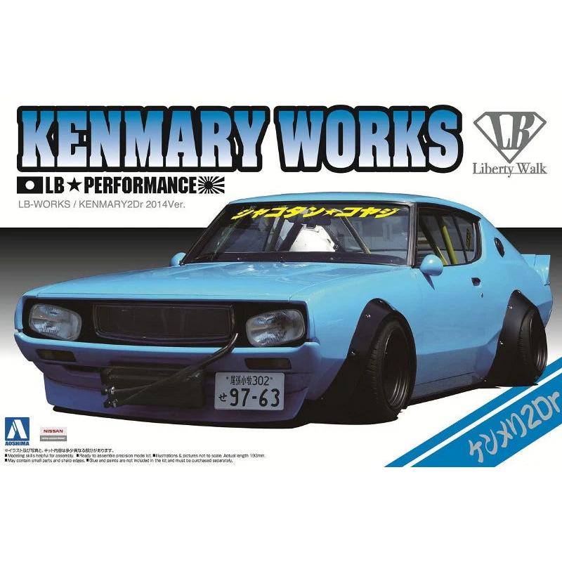 Aoshima 1/24 LB Works Ken Mary 2 Dr 2014 Ver.