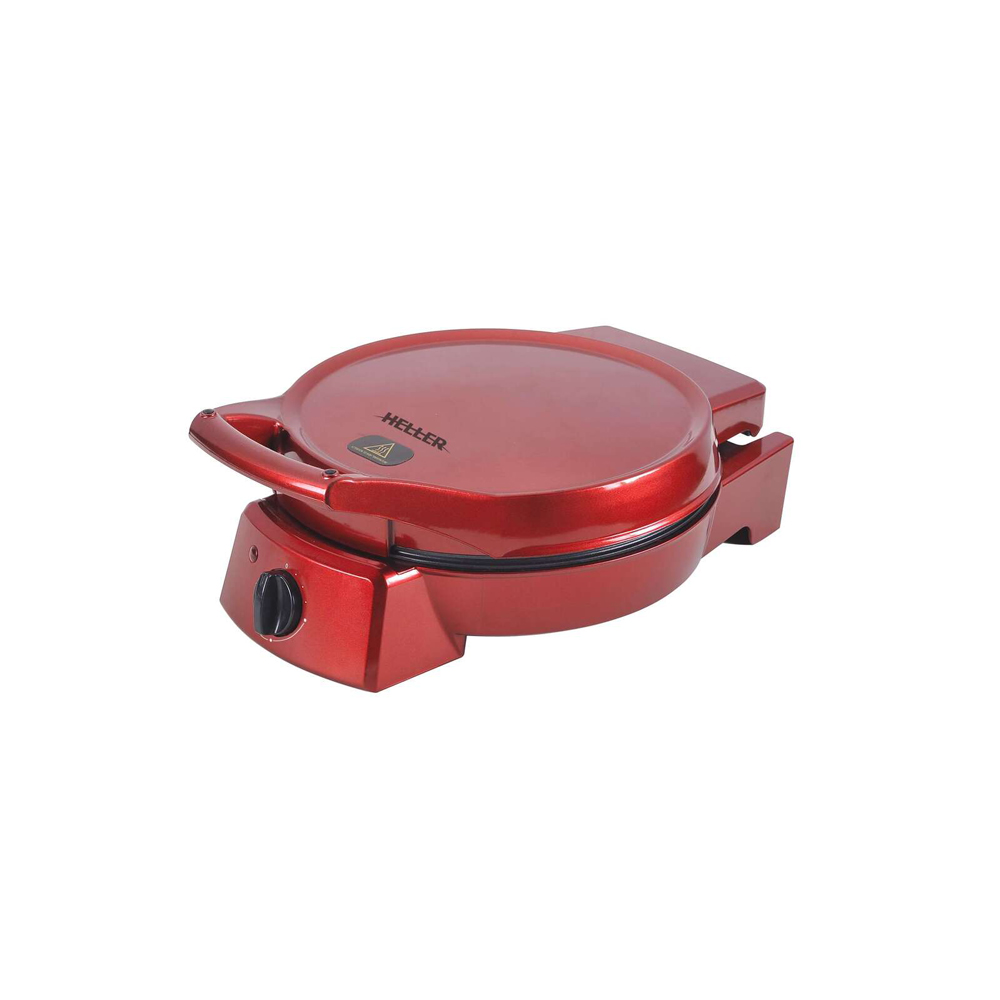 Heller Multifunction Pizza Maker 1800W Non-Stick 30Cm Diameter Red Adjustable