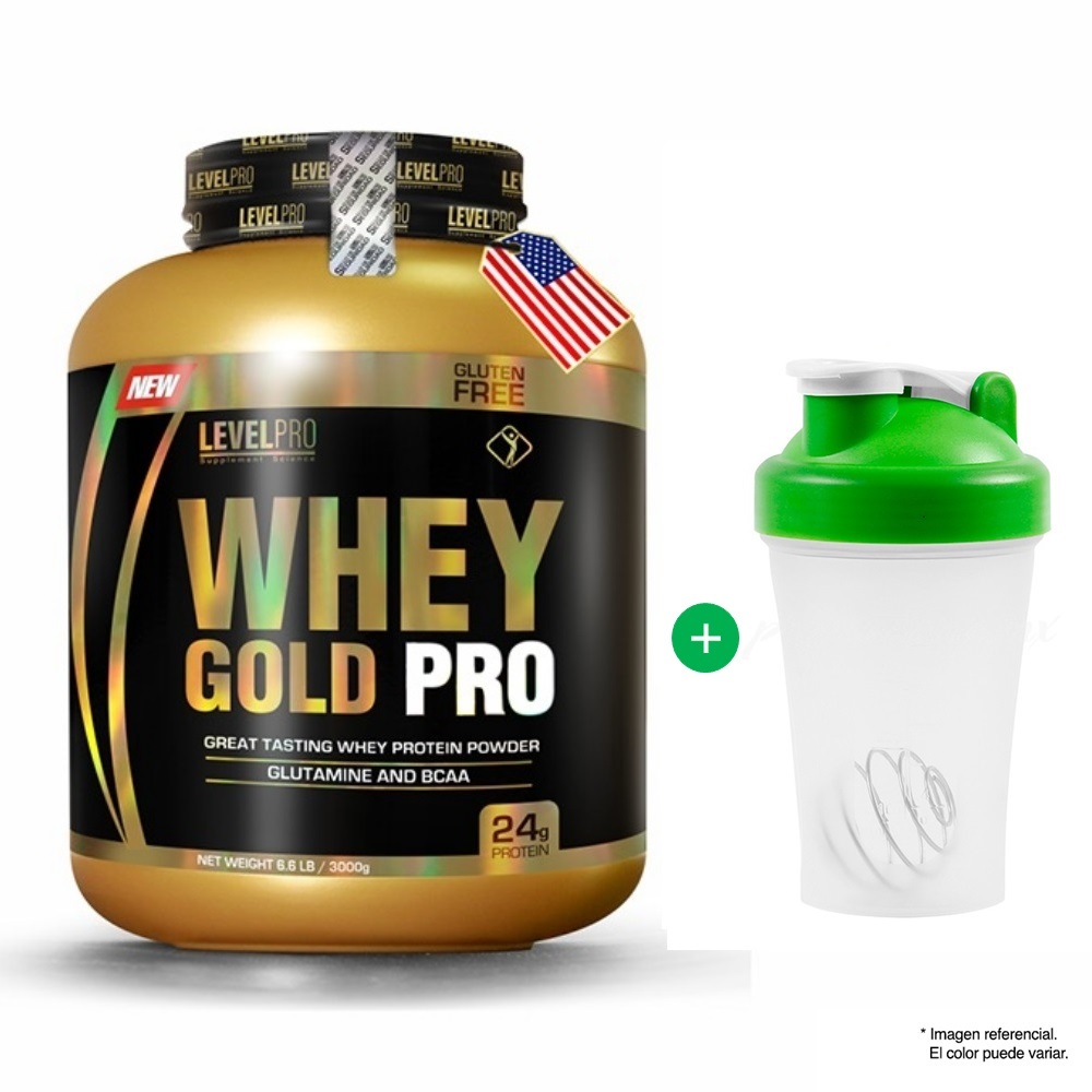 WHEY GOLD PRO 3 KG / 3 KILOS PRO LEVEL PRO CHOCOLATE