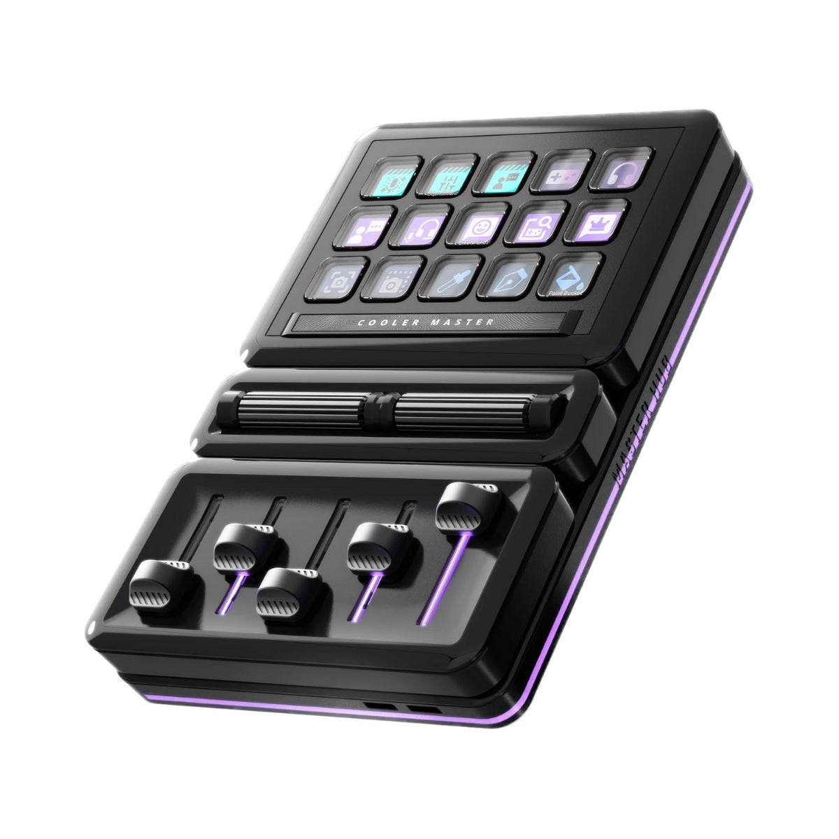Cooler Master MasterHUB Creator Kit with Modular Base IPS Keys Fader