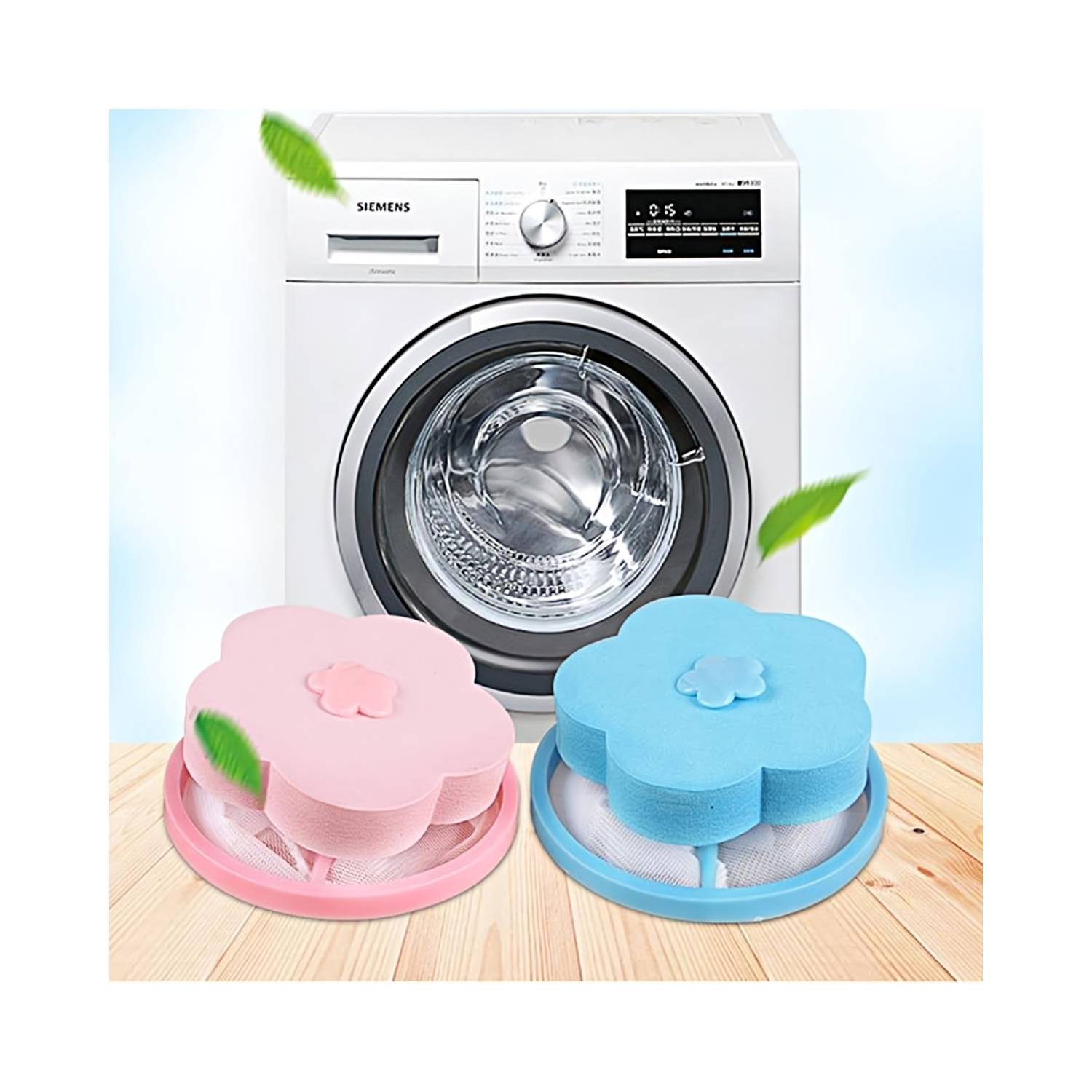 FILTRO ATRAPA PELUSA PARA LAVADORA 2 PCS