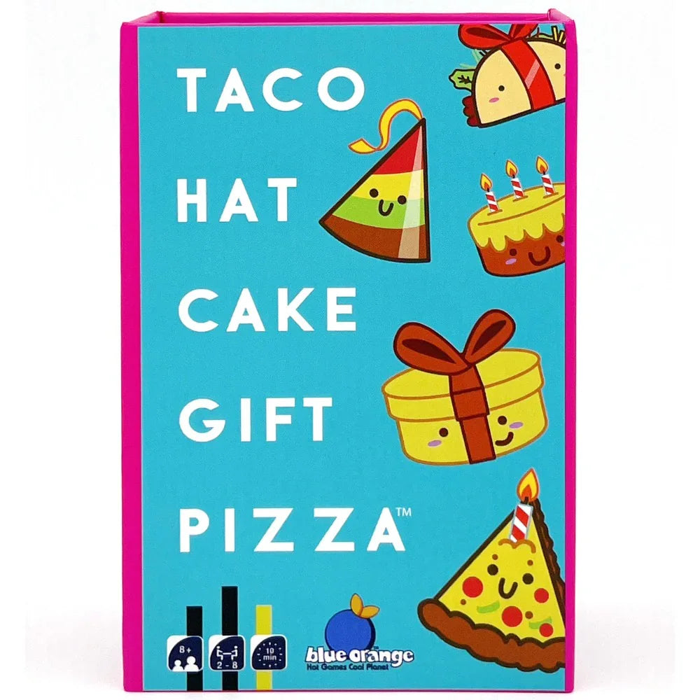 Blue Orange Games Taco Hat Cake Gift Pizza Party Game