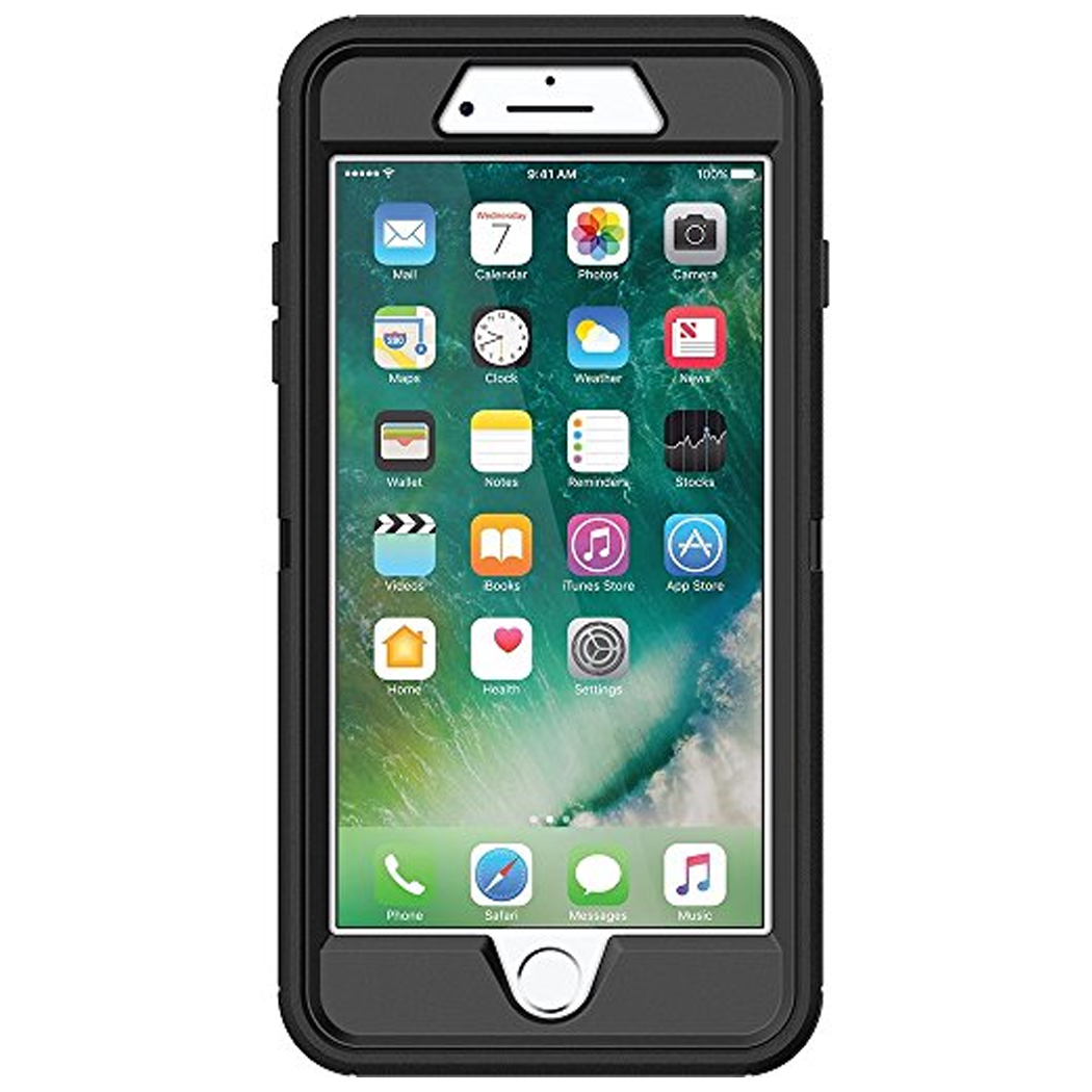 FUNDA CASE OTTERBOX DEFENDER IPHONE 8 PLUS NEGRO