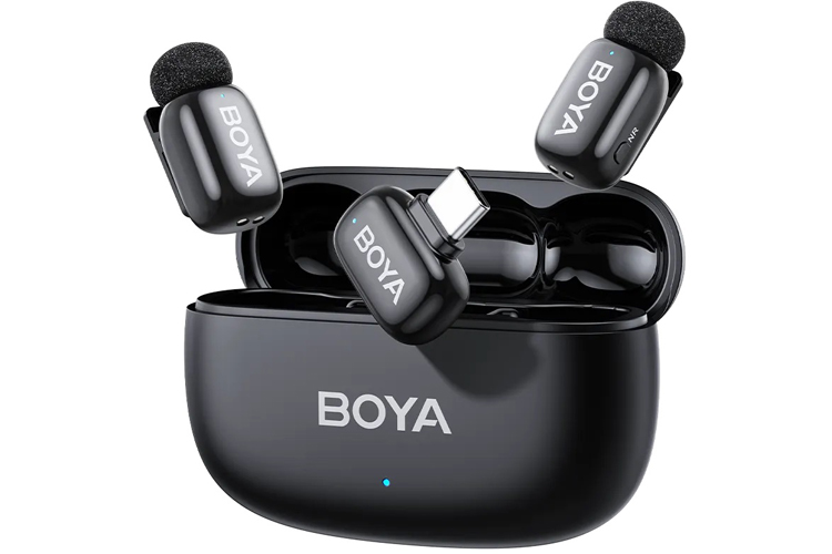 BOYA Mini 2 Wireless Microphone USB-C (Black)