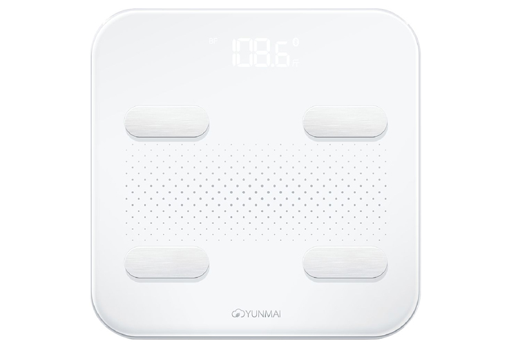 Yunmai S Color 2 Bluetooth Body Composition BMI Scale (White)