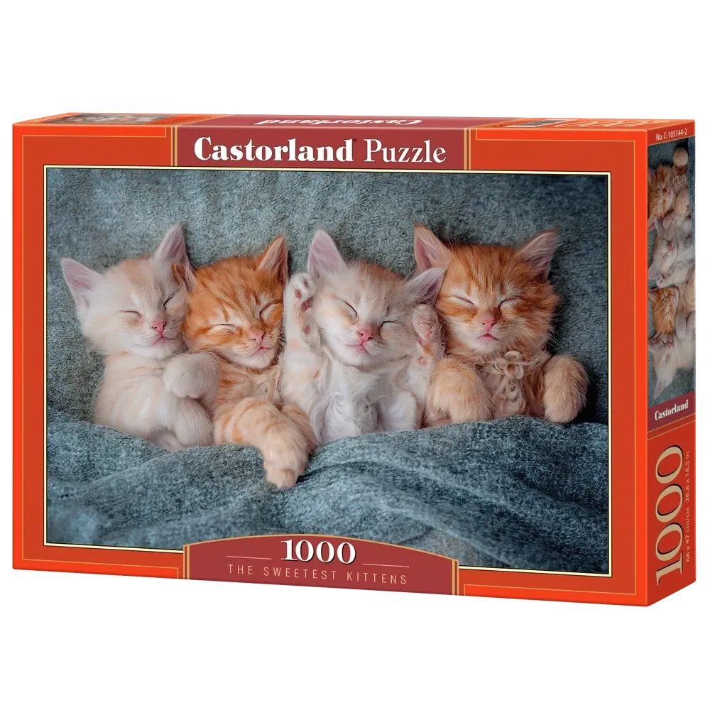 Castorland 1000-Pieces The Sweetest Kittens Puzzle