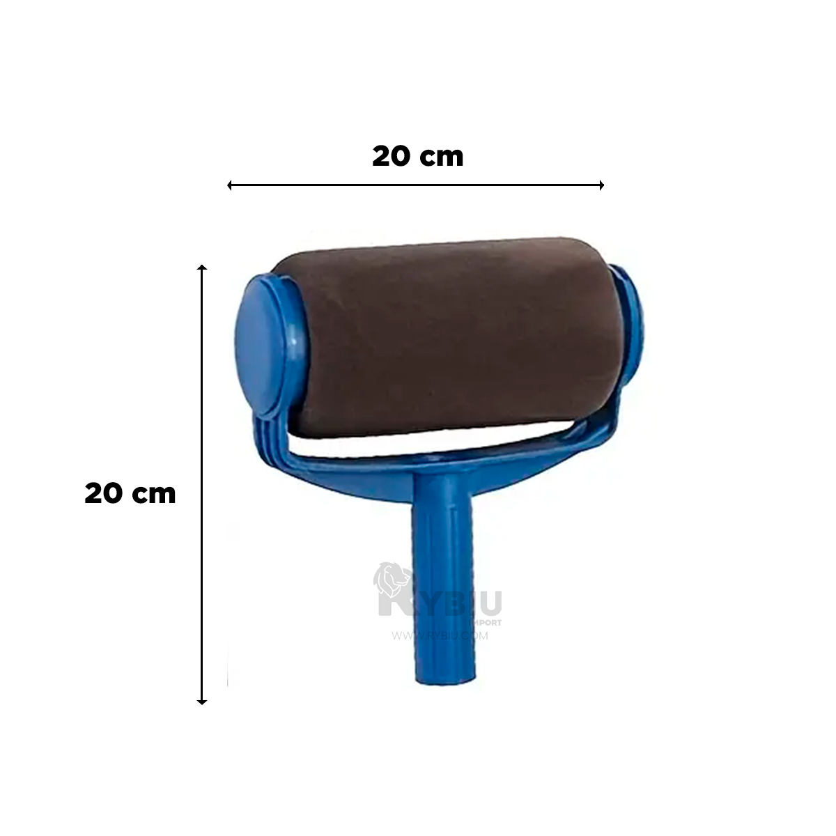 RODILLO PAINT ROLLER PARA PINTAR + ACCESORIOS AZUL NEGRO