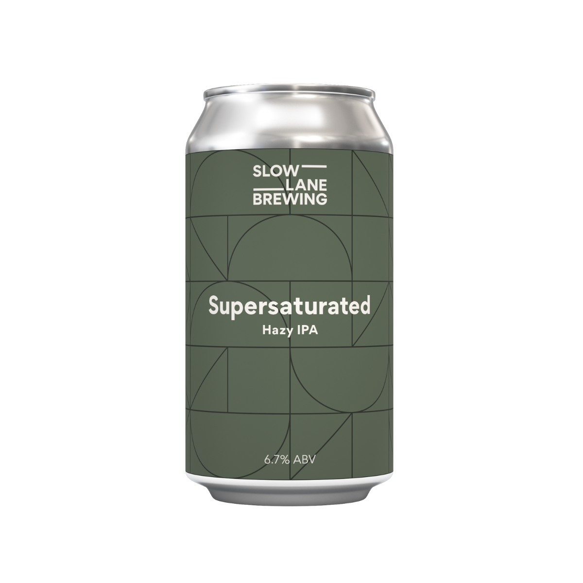 Slow Lane Brewing Supersaturated Hazy Ipa 375ml