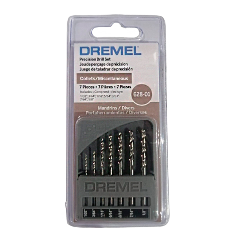 JUEGO DE BROCAS DREMEL DE ACERO RÁPIDO HSS