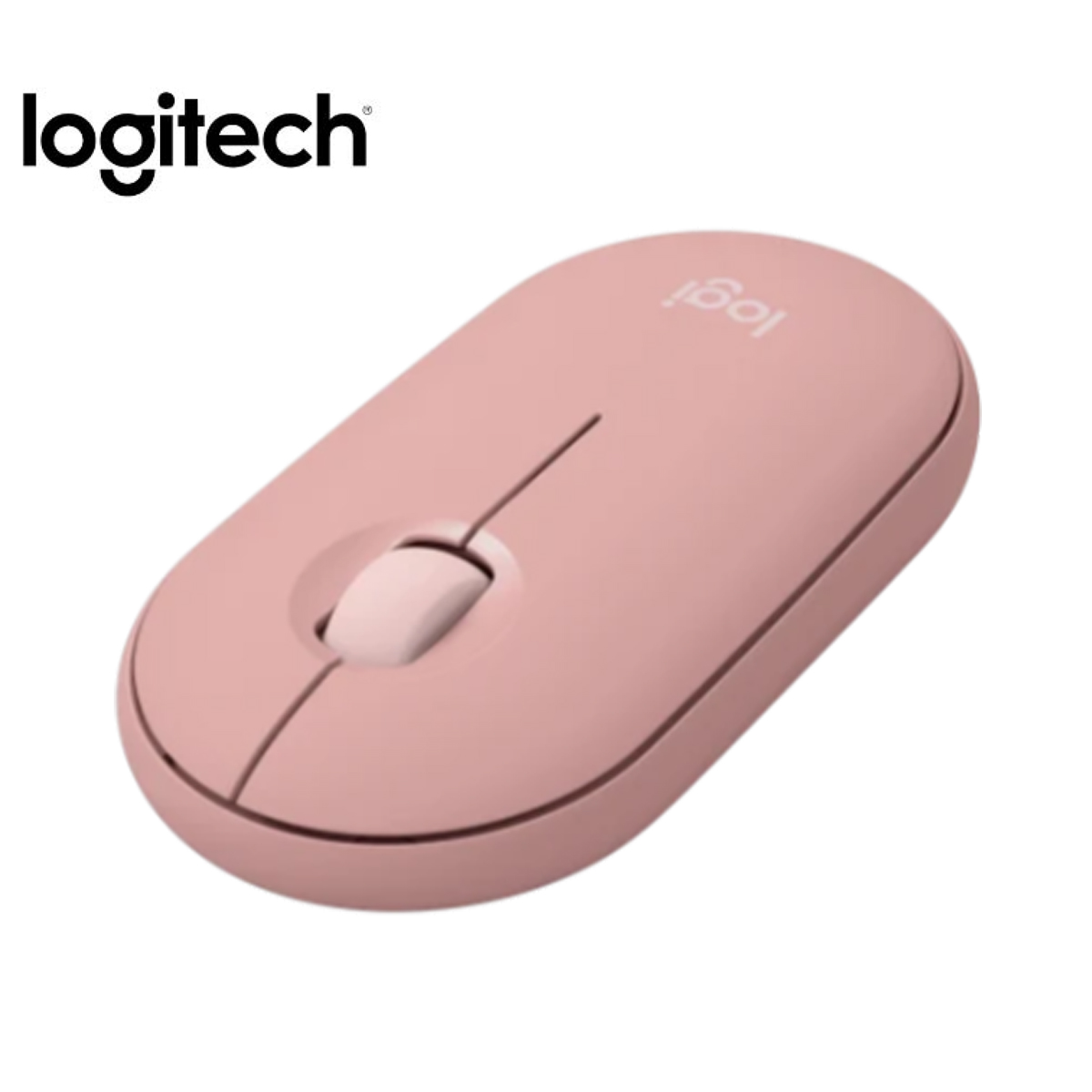 KIT TECLADO Y MOUSE LOGITECH PEBBLE 2 K380S +MOUSE M350S BT INALÁMBRICO ROSADO