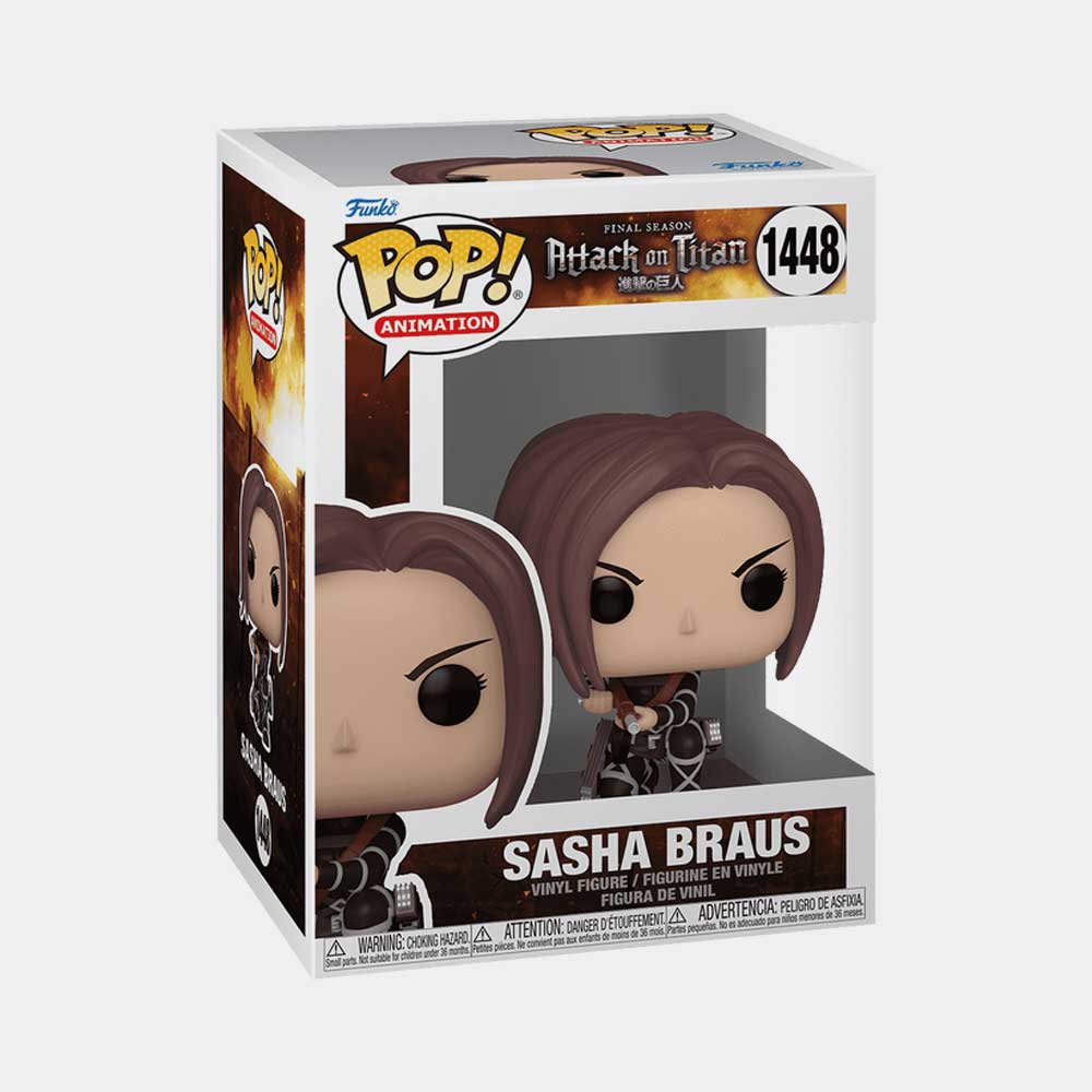 FUNKO POP! ANIMATION: ATTACK ON TITAN - SASHA BRAUS