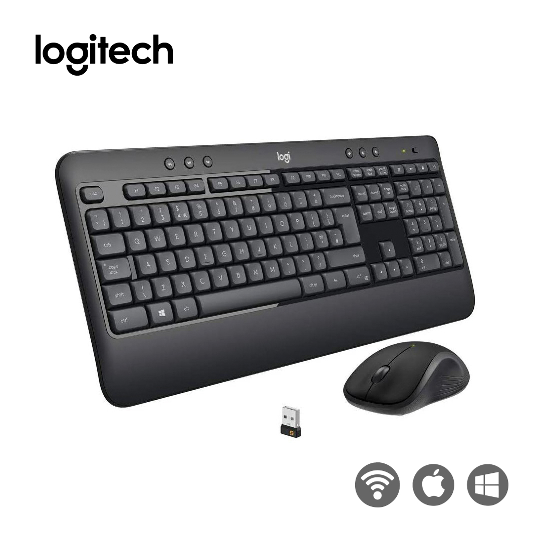 LOGITECH KIT TECLADO Y MOUSE MK540 INALÁMBRICO ADVANCED