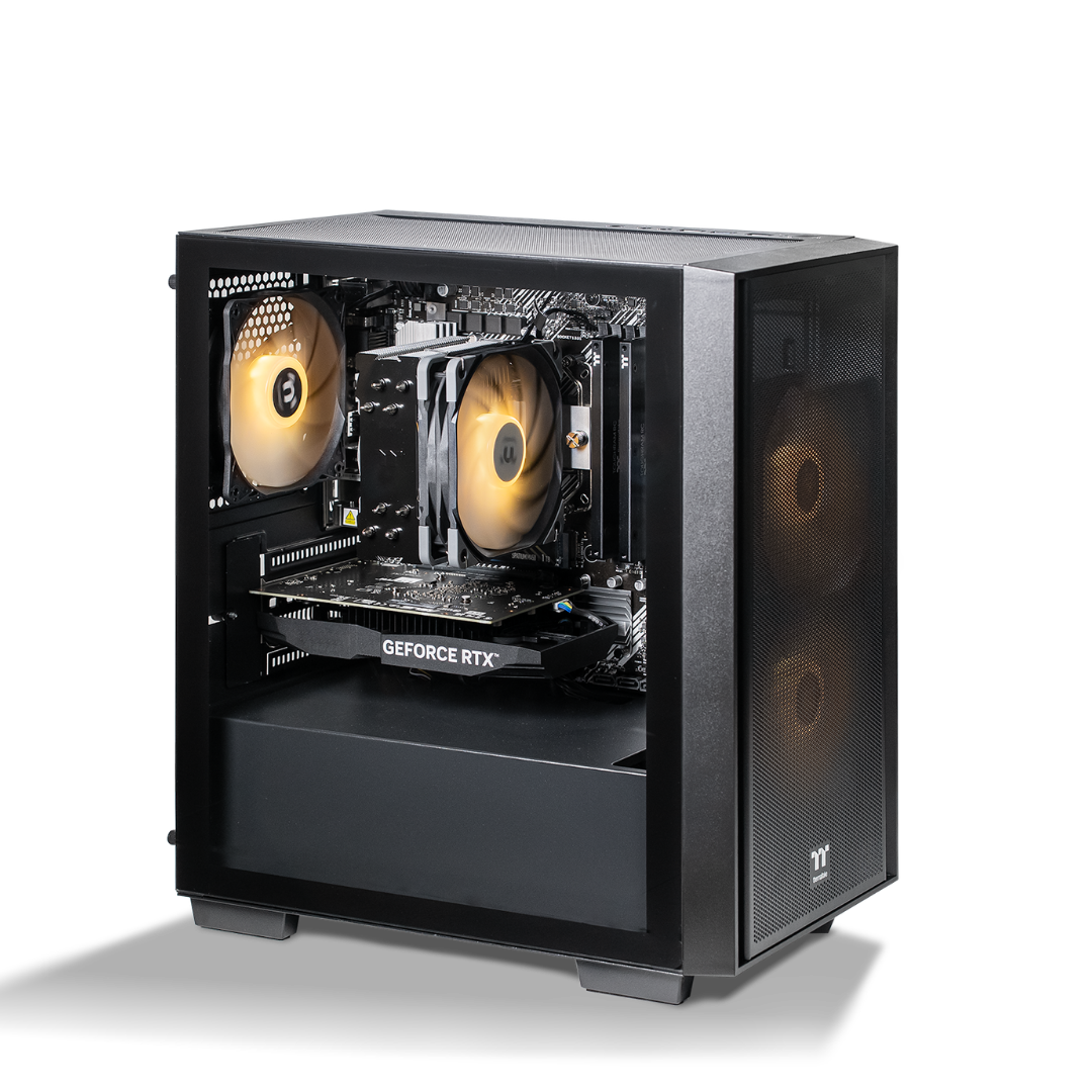 Thermaltake Genesis V5 Gaming Desktop PC (AMD 5500 / RTX 3050 / 16GB RAM)