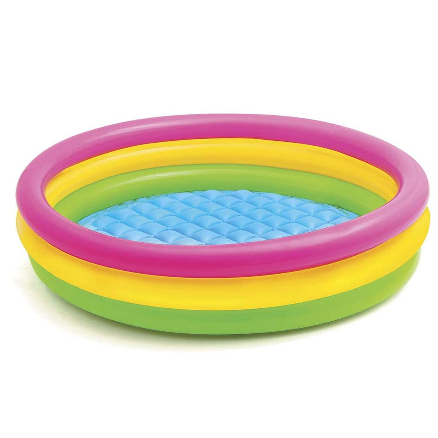 PISCINA INFLABLE 3 AROS ARCOIRIS INTEX 114X25CM