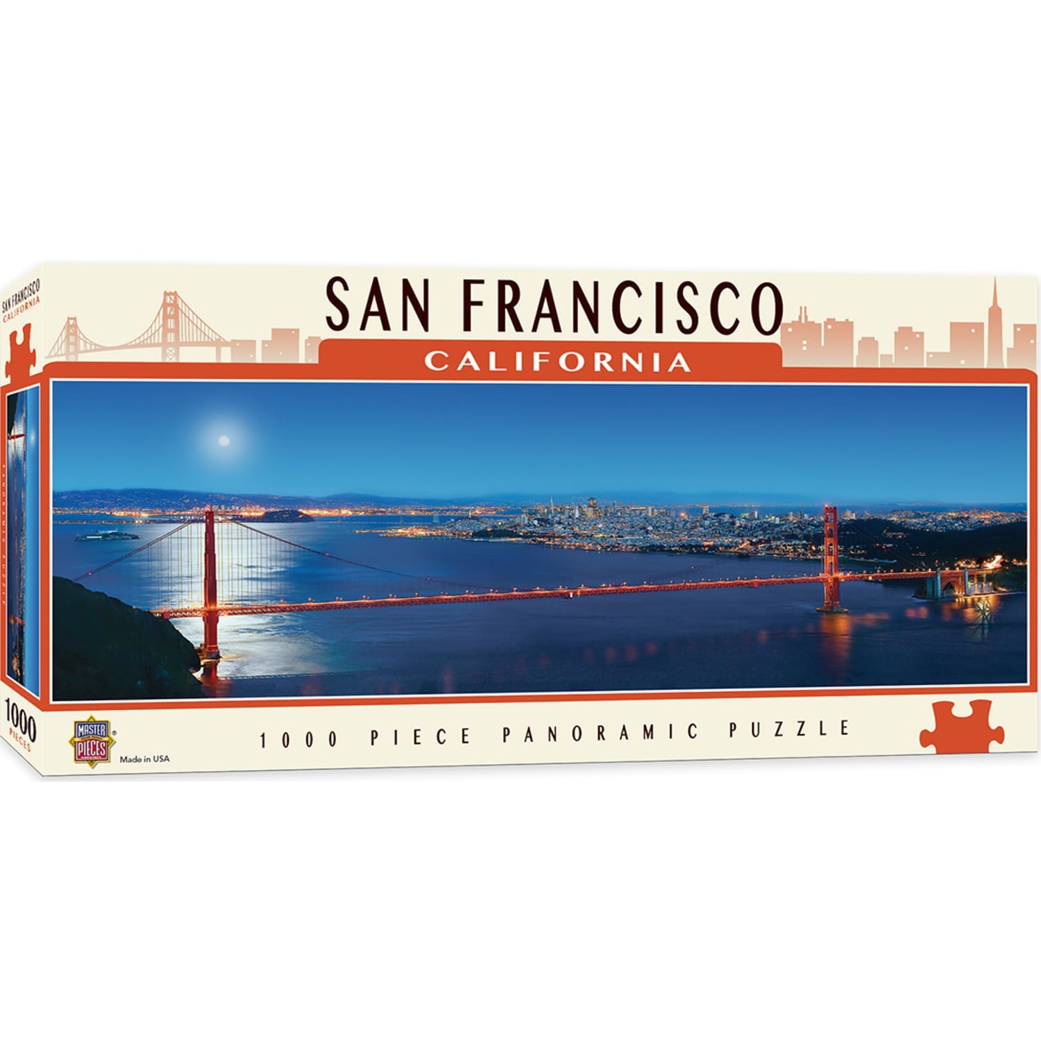 ROMPECABEZAS MASTERPIECES - SAN FRANCISCO 1000PCS PANO