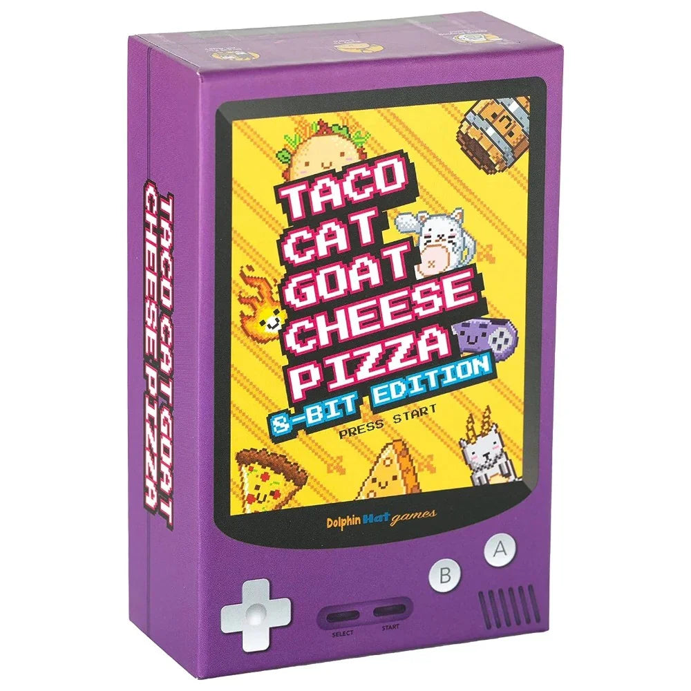 Blue Orange Games Taco Cat Goat Cheese Pizza 8-Bit Edition Party Game