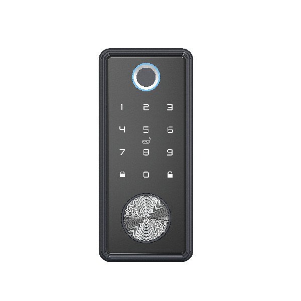 Laser Smart Home Keyless Smart Deadbolt Lock with App Control (Black)