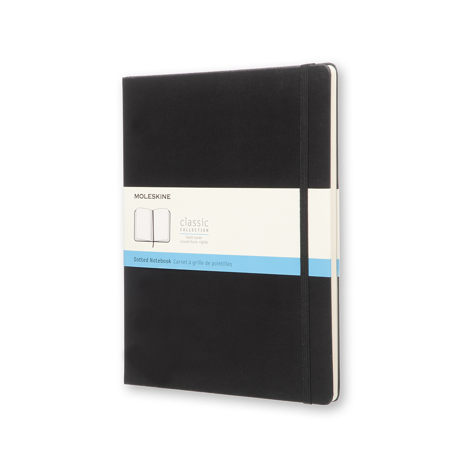 Moleskine Dot Grid Classic Hard Cover Notebook Extra Large (Black)