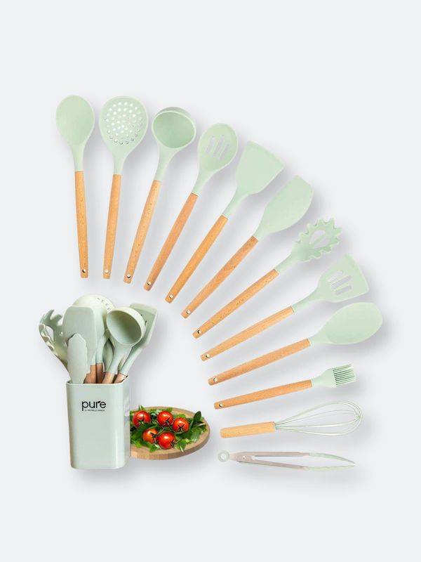 Purelis Kitchen Silicone Cooking Utensil Set