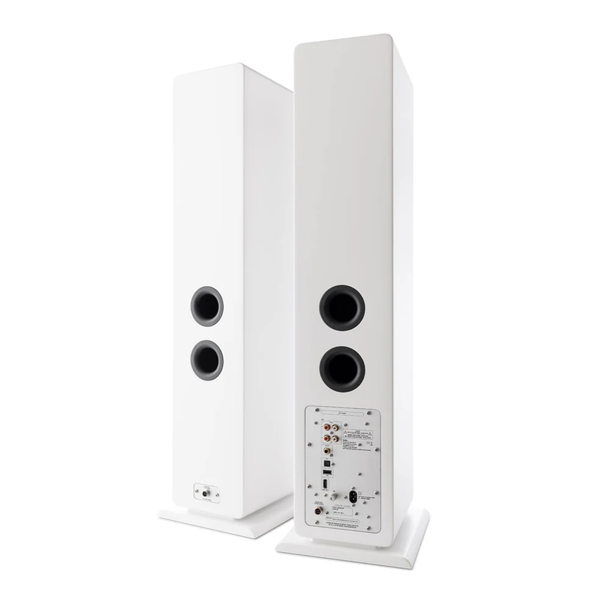 Argon Audio FORTE White A55 WiFi Floor Standing Speakers