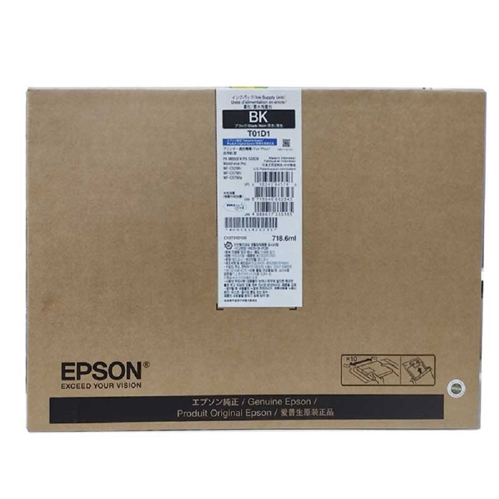 TINTA EPSON T01D1 NEGRO T01D120 - 718.60ML