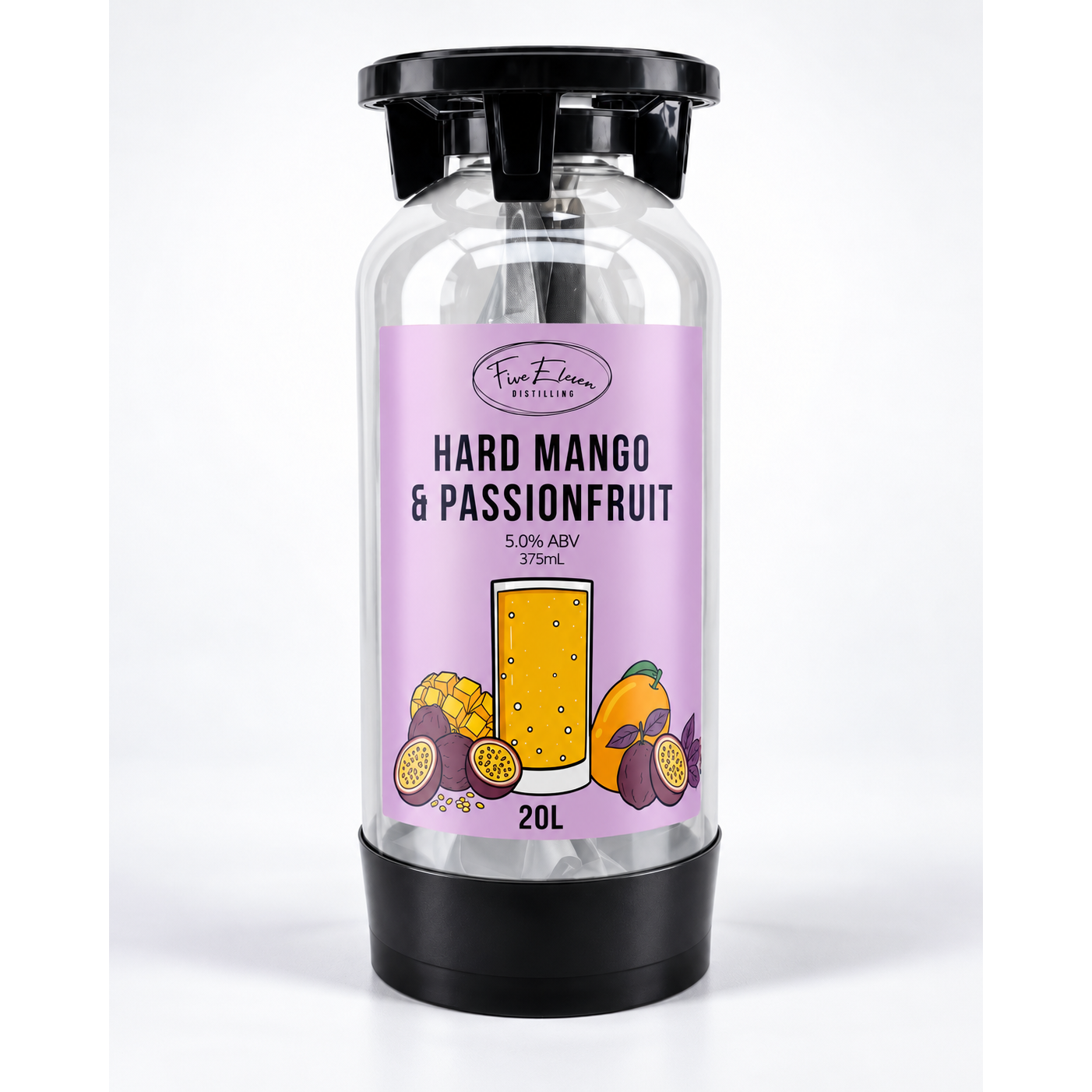 Five Eleven Distilling Hard Mango & Passionfruit Keg 20l