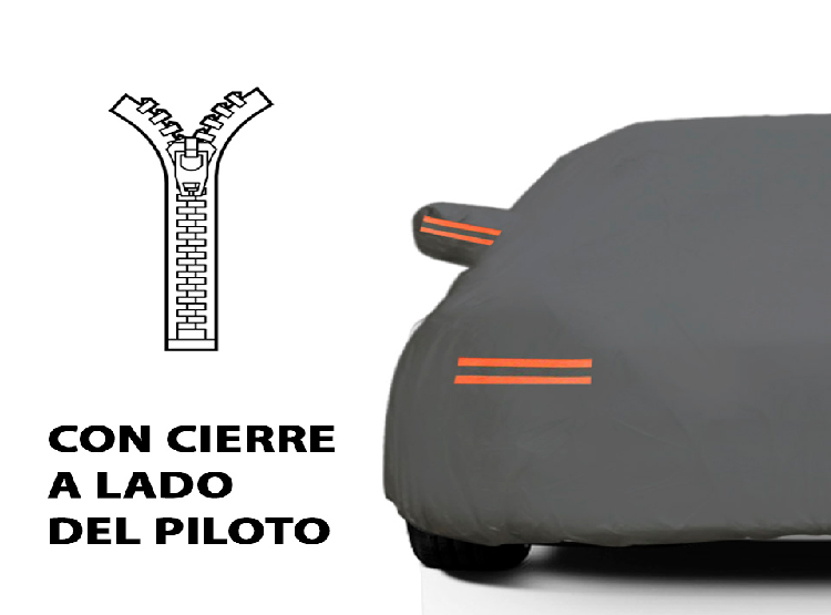 PROTECTOR CUBIERTA FORRO FUNDA COBERTOR TIPO KIA PICANTO CROSS - GRIS