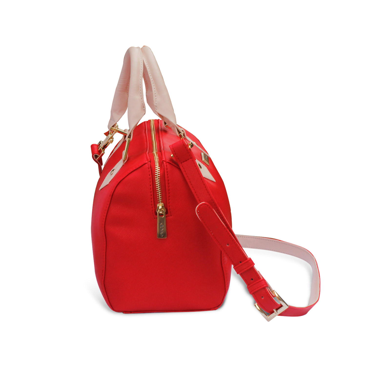 JUVAD CARTERA DAMA BOWLING MICHELL ROJO