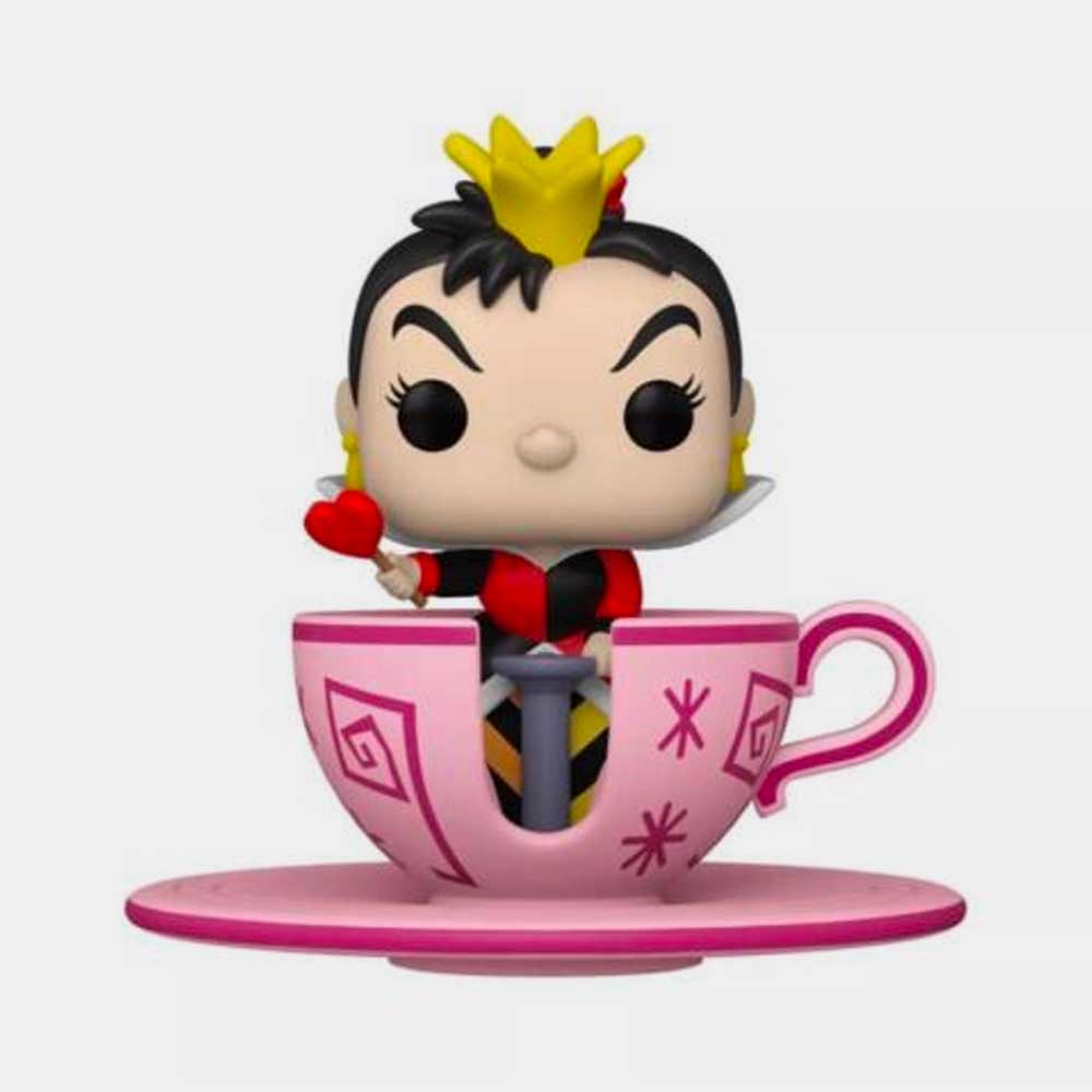 FUNKO POP! DELUXE DISNEY: WALT DISNEY WORLD 50TH - QUEEN OF HEARTS AT THE MAD TEA PARTY ATTREACTION (SPECIAL EDITION)