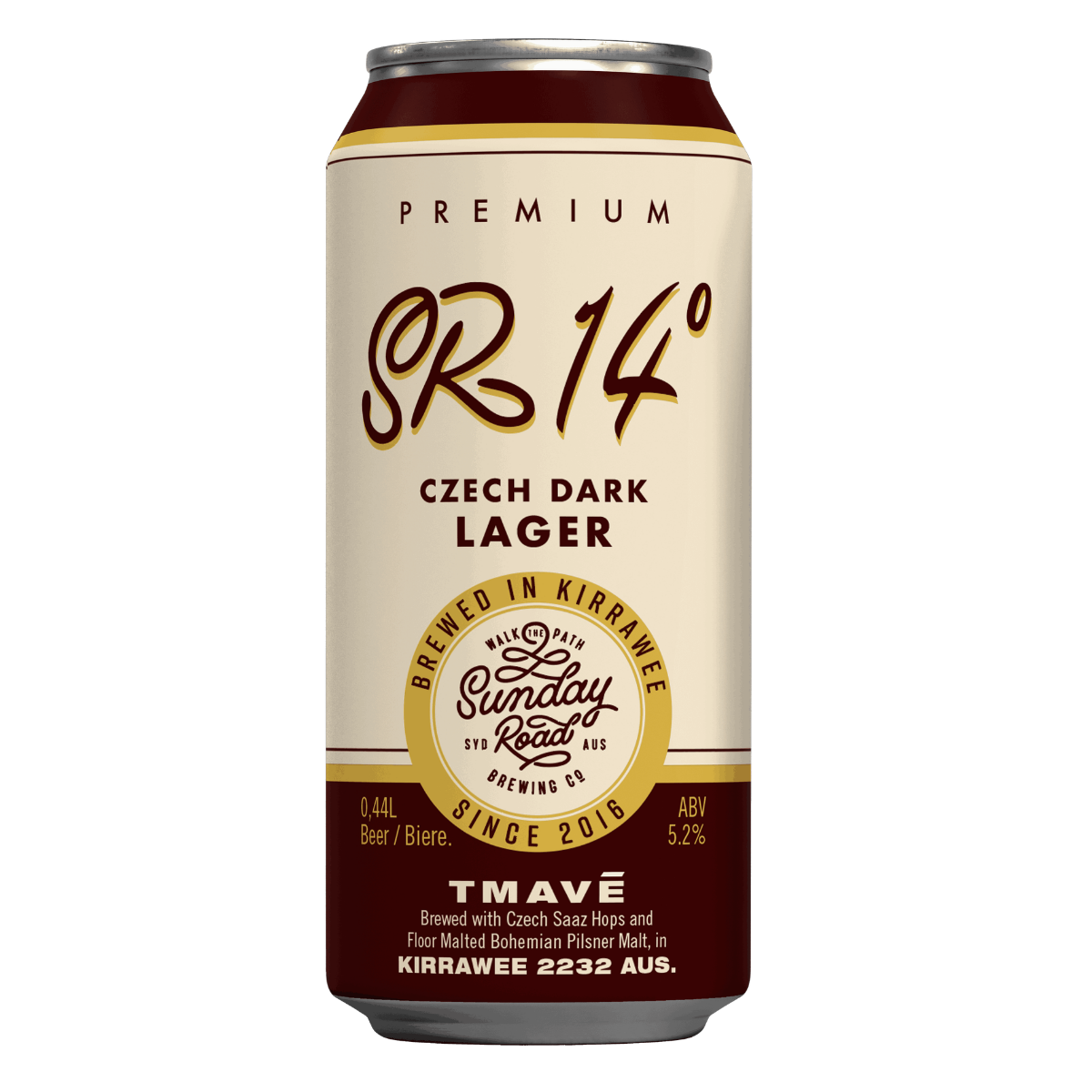 Sunday Road Brewing Sr14° Czech Dark Lager 440ml