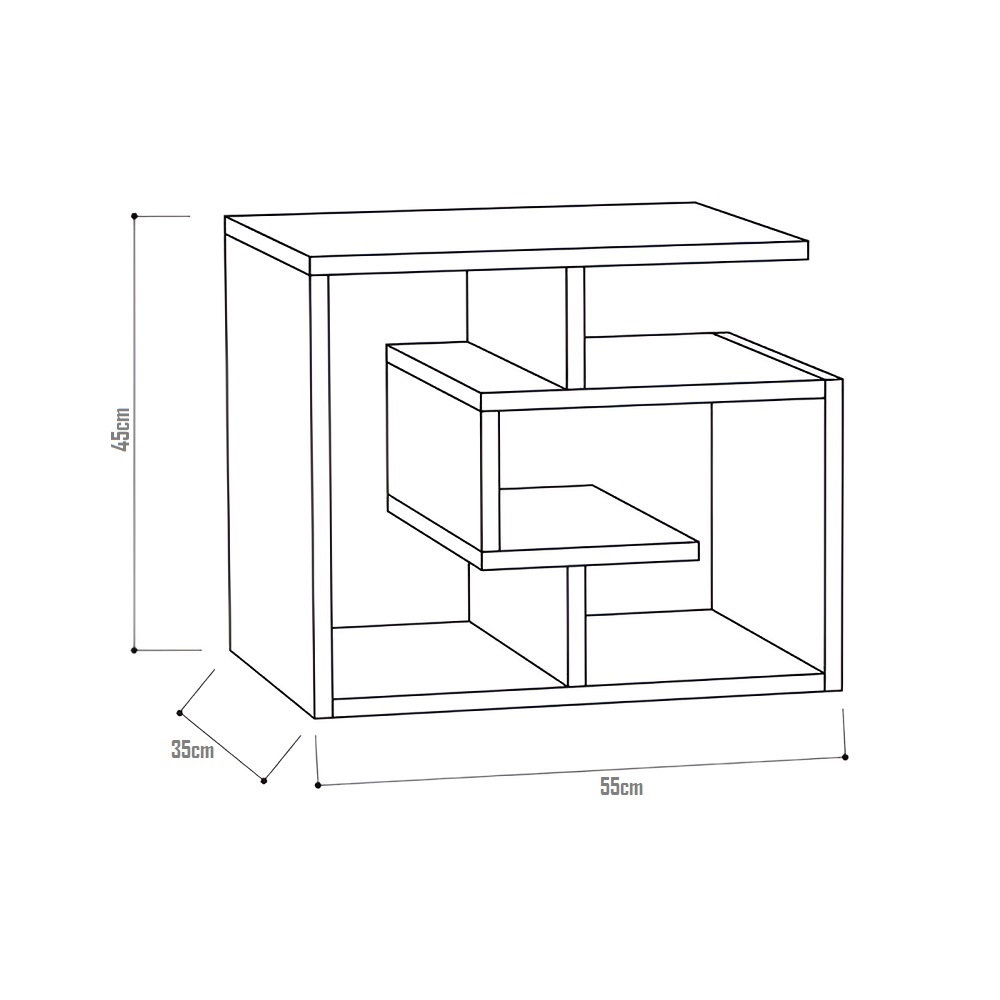 MESA AUXILIAR 73 EXPERIENCE MODELO CUBANI