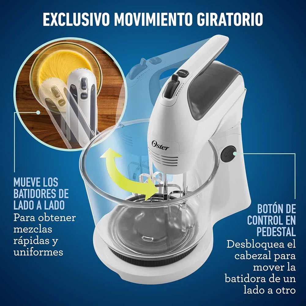 OSTER BATIDORA DE MANO PEDESTAL FPSTHS3611 250W