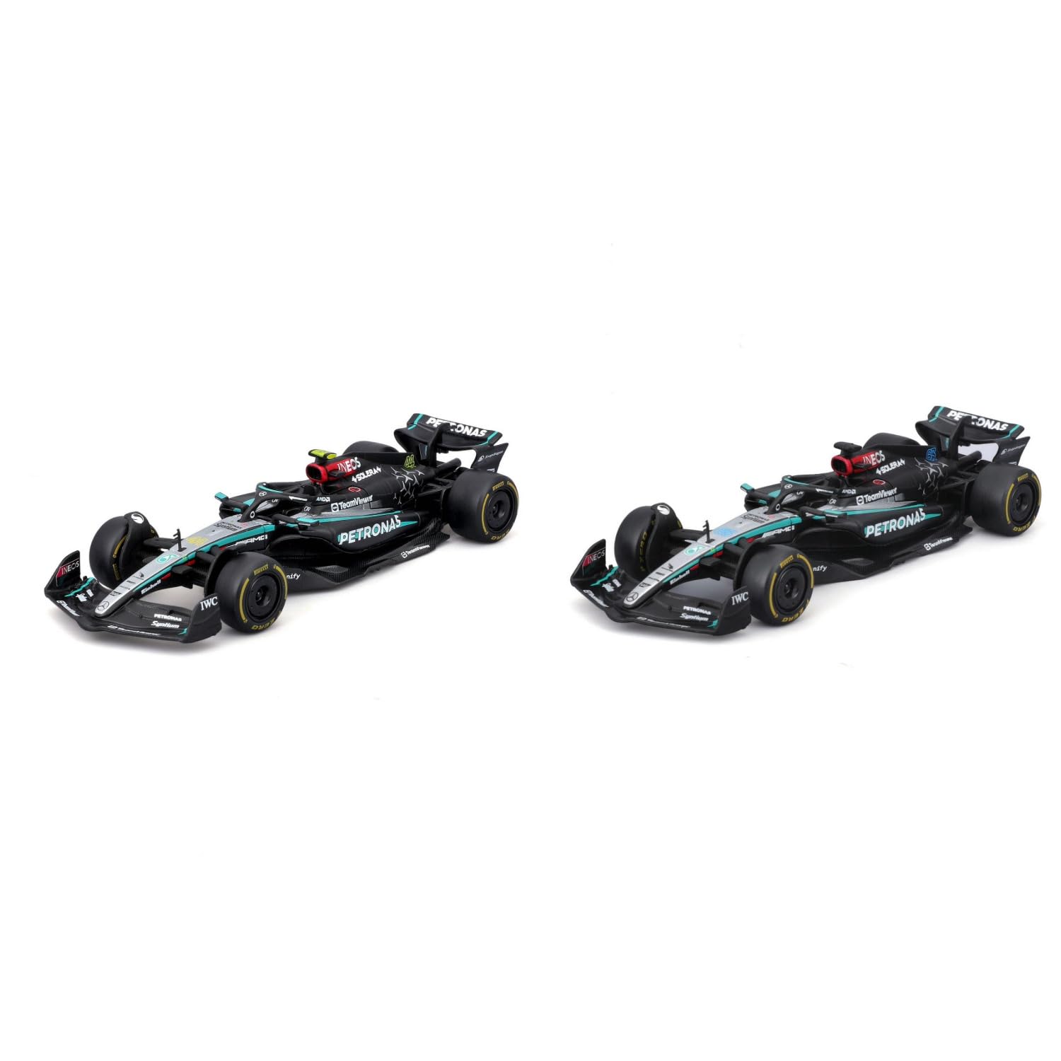 Bburago 1/43 Mercedes W15 #44 and #63 Set