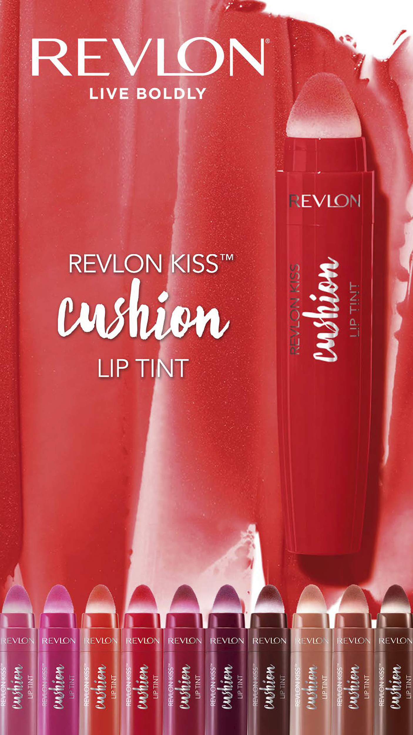 REVLON KISS CUSHION LIP TINT - PINK IRL (220) - TINTA PARA LABIOS