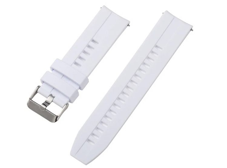 CORREA SILICONA 20MM PARA SAMSUNG WATCH ACTIVE 2 40MM/44MM - BLANCO